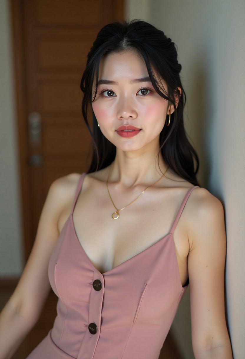 餐馆后厨的热气穿过窗边光线